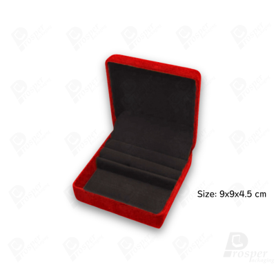 รวมกล่องกำมะหยี่เก็บเครื่องประกับอเนกประสงค์ ภายในมีพื้นเรียบและฟูกใส่ต่างหูหรือแหวนได้ (42ปร+R)