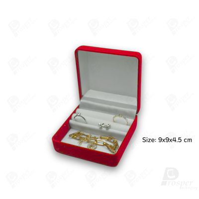 รวมกล่องกำมะหยี่เก็บเครื่องประกับอเนกประสงค์ ภายในมีพื้นเรียบและฟูกใส่ต่างหูหรือแหวนได้ (42ปร+R)