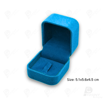 จัดเต็มกล่องกำมะหยี่ใส่เครื่องประดับชุดสีฟ้า ทรงหัวใจและสี่เหลี่ยม จัดโชว์ชุดเครื่องประดับ ทองแท่ง จิวเวอรี่เซ็ตสินสอด