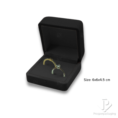 รวมกล่องกำมะหยี่ใส่แหวนคู่ หรือ จัดเก็บ เครื่องประดับทั่วไปได้ แหวน ต่างหู ช่วยจัดระเบียบเครื่องประดับให้เข้าที่หยิบใช้งานได้ง่ายมากขึ้น