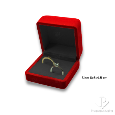 รวมกล่องกำมะหยี่ใส่แหวนคู่ หรือ จัดเก็บ เครื่องประดับทั่วไปได้ แหวน ต่างหู ช่วยจัดระเบียบเครื่องประดับให้เข้าที่หยิบใช้งานได้ง่ายมากขึ้น