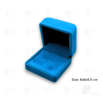 จัดเต็มกล่องกำมะหยี่ใส่เครื่องประดับชุดสีฟ้า ทรงหัวใจและสี่เหลี่ยม จัดโชว์ชุดเครื่องประดับ ทองแท่ง จิวเวอรี่เซ็ตสินสอด