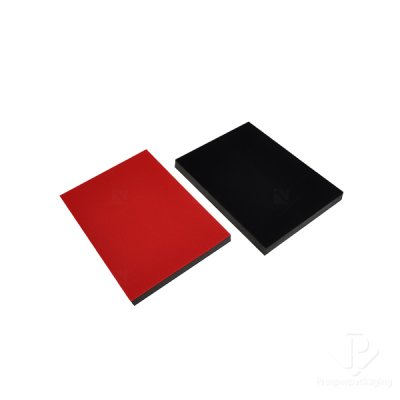 ฟองน้ำบุผ้ากำมะหยี่สีแดง แบบพื้นเรียบ หนา 8 mm นำไปตัดเข้ารูปได้ตามต้องการ มีหลายขนาดให้เลือก