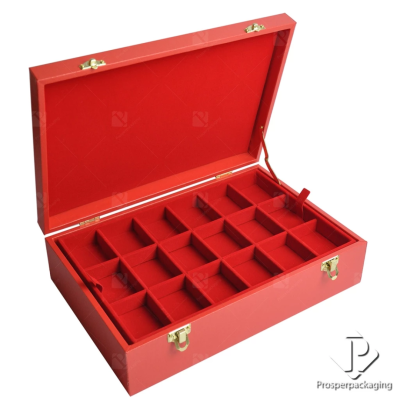 กล่องใส่พระ กล่องใส่เครื่องประดับ พร้อม ถาดกั้นช่อง มีหลายชั้น (1ใบ แถม 1ถาดโชว์พระ) สินค้าพร้อมส่ง มีเก็บเงินปลายทาง