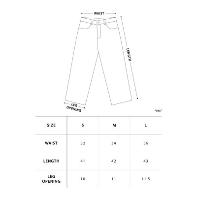SIAM RAW DENIM