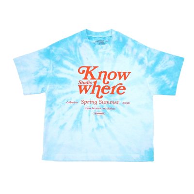 basic logo tie dye