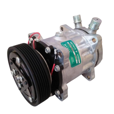 คอมเพรสเซอร์แอร์รถยนต์ Sanden 709 SD7H15 12V R134a ของแท้รุ่น 8220 Custom