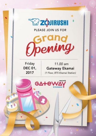 Grand Opening ZOJIRUSHI @GATEWAY