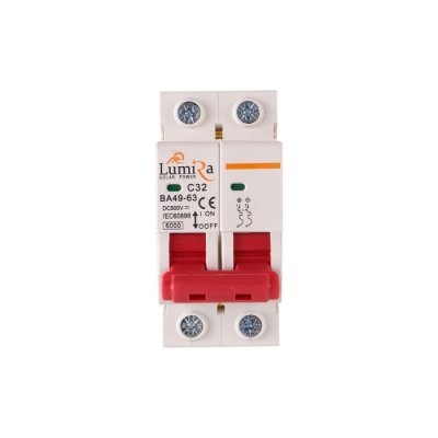 LUMIRA เบรกเกอร์ DC 500V 32A รุ่น MCB-C32-DC