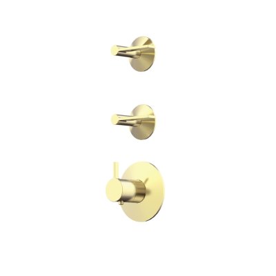 CRAFTMANSHIP ชุดวาล์วเทอร์โมสตัท 2 ระบบแบบฝังสีทอง 688R20DB3JG