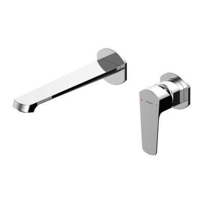 VERDE ก๊อกผสมอ่างล้างหน้าออกจากผนัง 2 รู VZM1483080C