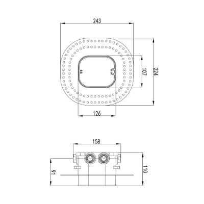 CONCEALED VALVES BE000