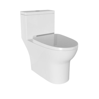 BIANCA ONE - PIECE TOILET INCLUDE STOP VALVE CM220AWD