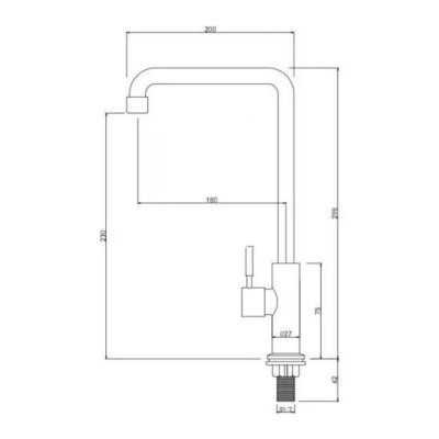 Kitchen Cold Water Faucet LB-FS-NEW-18L