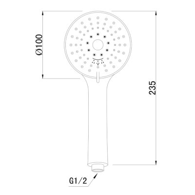 Hand Shower with 3-Position LB-SH0523-SET