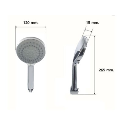 ฝักบัวชุด 3 ระบบสายโครเมี่ยม LB-SH301C