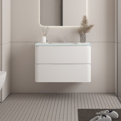 MAIN CABINET DUBBLE DRAWER 800x455x520 LB-SNOW-800-MC