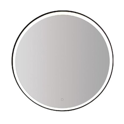 Sharon กระจกไฟทรงวงกลม (สีดำ) 75ซม. M0056-LB