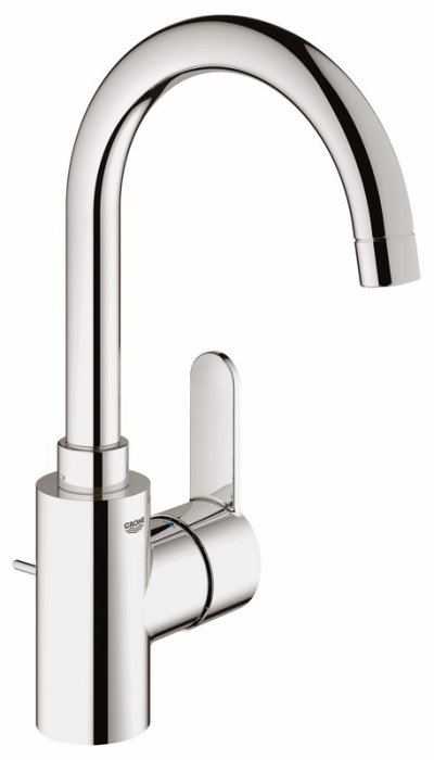 GROHE EUROSTYLE COSMO ก๊อกผสมอ่างล้างหน้าทรงโค้งสูง ( L-SPOUT) 23043003