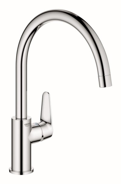 GROHE BAUCURVE ก๊อกผสมอ่างล้างจาน C-SPOUT 31231001