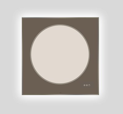 SELENE กระจกไฟ 80x80 CM SP0006