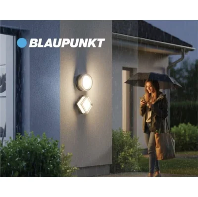 BLAUPUNKT โคมไฟติดผนัง LED 9W 3แสง กันน้ำกันฝุ่น IP65