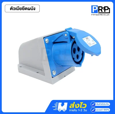 PCE พาวเวอร์ปลั๊ก 3 ขา ตัวผู้ ตัวเมีย 230V ชนิดกันฝุ่น IP44