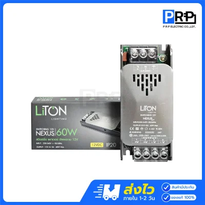 LiTON หม้อแปลงไฟฟ้า 12V 5A 60W Switching Power Supply NEXUS