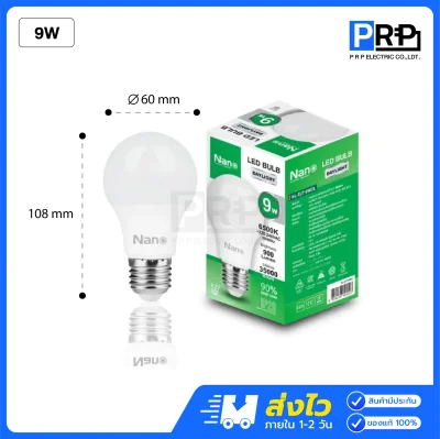 Nano หลอดประหยัดไฟ LED Bulb ขั้วE27