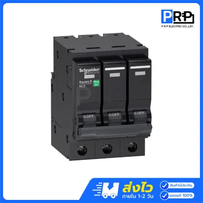 Schneider ลูกเซอร์กิตเบรกเกอร์(MCB) 3P 6kA แบบPlug on
