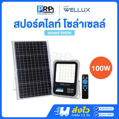 Wellux โคมสปอร์ตไลท์โซล่าเซลล์ CALIFORNIA