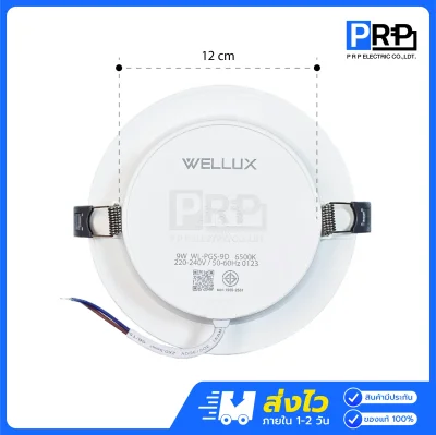 Wellux โคมไฟดาวน์ไลท์ LED ฝังฝ้า Pegasus Series