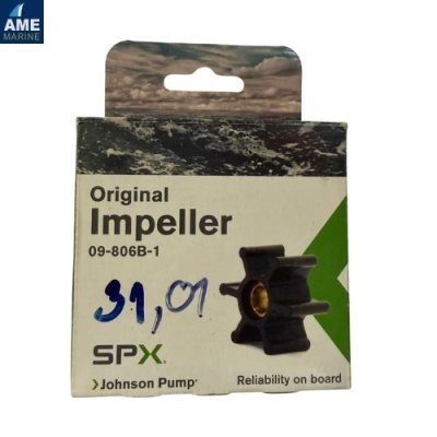 Impeller 09-806B-1 for Johnson F35 Pumps (6 Blade) #31, #01