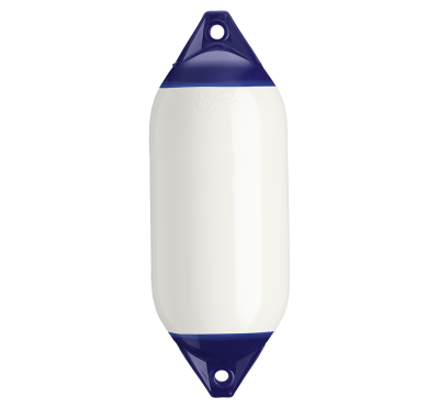 Polyform F Series Boat Fender (White Blue Top)