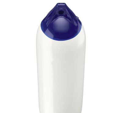 Polyform F Series Boat Fender (White Blue Top)