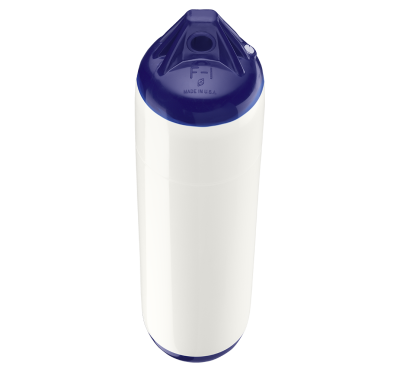 Polyform F Series Boat Fender (White Blue Top)