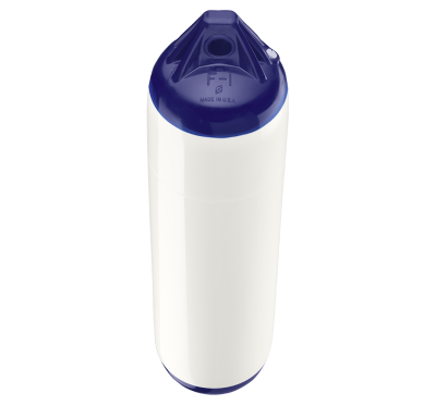 Polyform F Series Boat Fender (White Blue Top) Polyform F Series Boat Fender (White Blue Top)