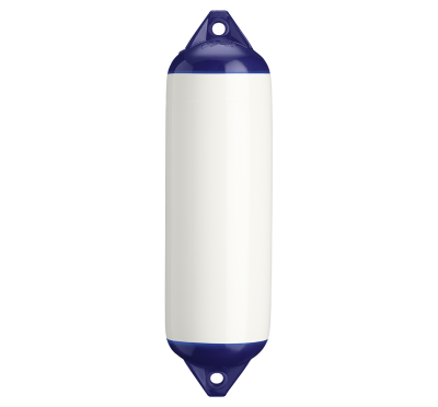 Polyform F Series Boat Fender (White Blue Top)