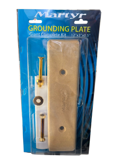 Martyr CM10421422  Ground Plate Anode  456 x 151 x 12mm