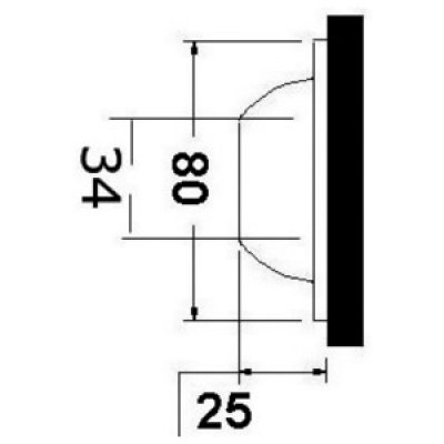 Underwater blue LED light 5 W