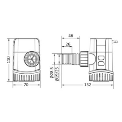 Europump Next Generation bilge pump G1100