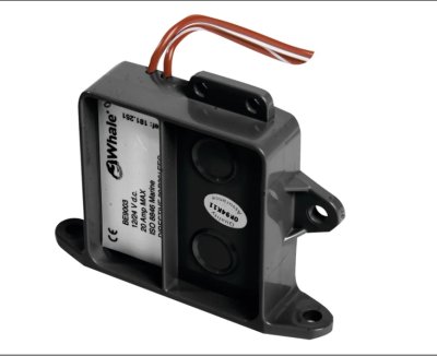 Electric Field Sensor Range Bilge Switch, 20A, 12/24V DC w/30 Second Delay