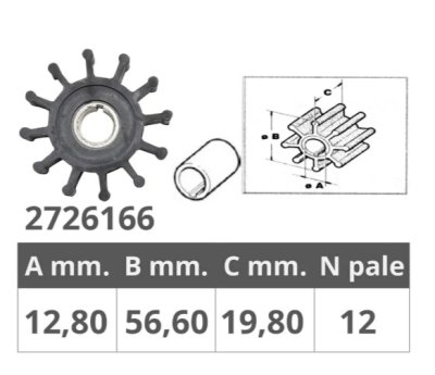 Sherwood 10077K Impeller