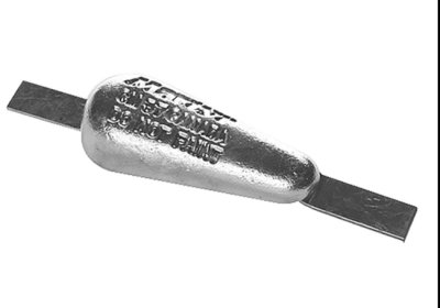 Teardrop Hull Anodes CM37G (Weld-on)