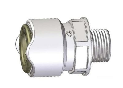 Whale BSP male adapter 1/2"  17.815.14