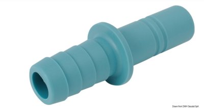 WHALE Cylindrical straight fitting for 16mm-hose 17.815.97