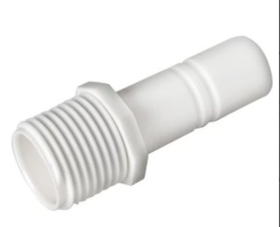 WHALE cylindrical joint + male ½ BSP17.815.87