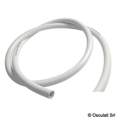 Premium PVC hose sanitary fittings white