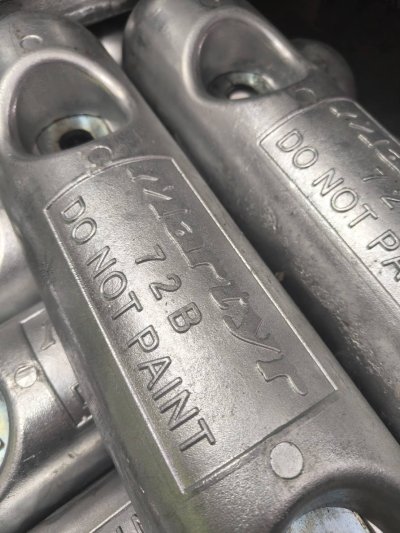 Martyr CMZD72BZ Bolt-on Hull Anode - Zinc