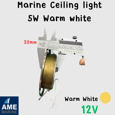 Ceiling light 5W 12V Warm white ,4inch